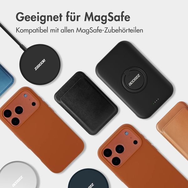 Accezz Liquid Silikoncase mit MagSafe Apple iPhone 17 Pro - Sunset Daisy