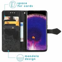 imoshion Mandala Klapphülle Oppo Find X5 5G - Schwarz