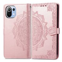 imoshion Mandala Klapphülle Xiaomi Mi 11 Lite (5G/4G) / 11 Lite 5G NE - Rosé gold