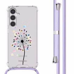 imoshion Design Hülle mit Band für das Samsung Galaxy S24 - Sandstone Dandelion