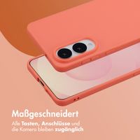 imoshion TPU Color Cover Samsung Galaxy S25 Edge - Apricot Crush Orange