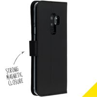 Accezz Wallet TPU Klapphülle Samsung Galaxy S9 Plus - Schwarz