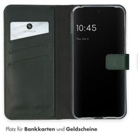 Selencia Echtleder Klapphülle Google Pixel 8 - Grün