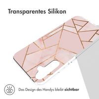 imoshion Design Hülle Samsung Galaxy A34 (5G) - Pink Graphic