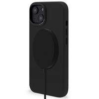 Decoded Leather Backcover MagSafe Apple iPhone 14 Plus - Schwarz