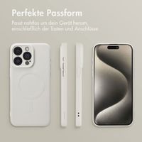 imoshion Color Back Cover mit MagSafe Apple iPhone 15 Pro Max - Beige
