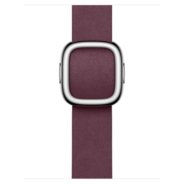 Apple Modern Buckle FineWoven für die Apple Watch Series 1-9 / SE - 38/40/41 mm / Series 10 - 42 mm - Größe S - Mulberry