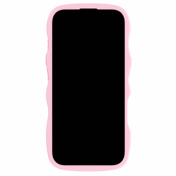 Holdit Wavy Case für das iPhone 16 Pro - Pink