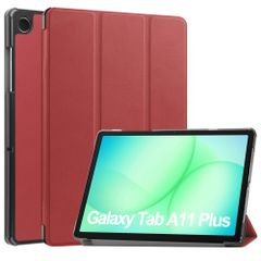 imoshion Trifold Klapphülle Samsung Galaxy Tab A11 Plus - Bordeaux