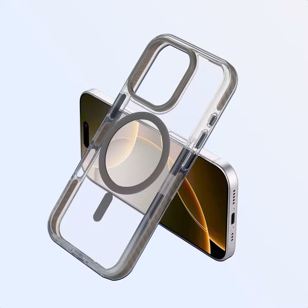 imoshion Combat MagSafe Hülle Apple iPhone 16 Pro - Grau