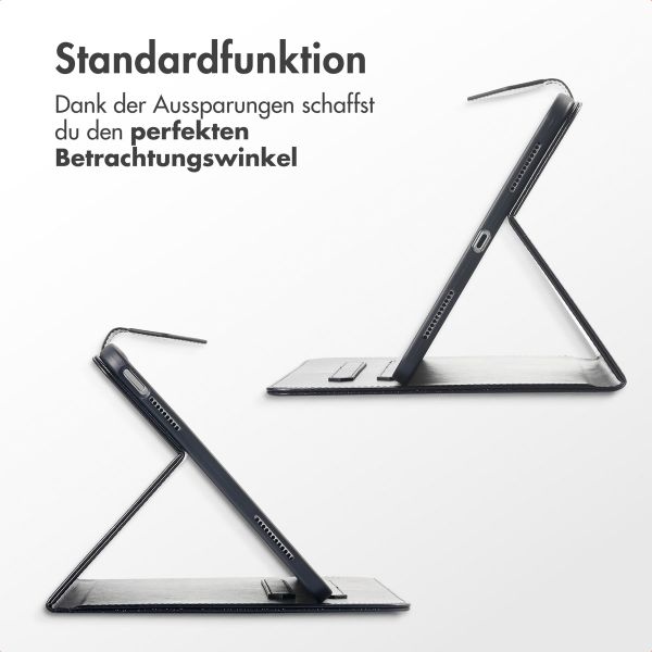 imoshion Mandala Klapphülle Apple iPad 11 (2025) 11 Zoll / iPad 10 (2022) 10.9 Zoll - Schwarz