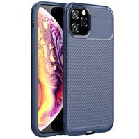 imoshion Carbon-Hülle für das iPhone 11 Pro Max - Blau