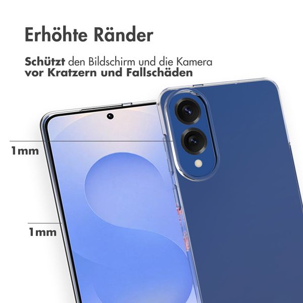 Accezz Clear TPU Backcover Samsung Galaxy S25 Edge - Transparent