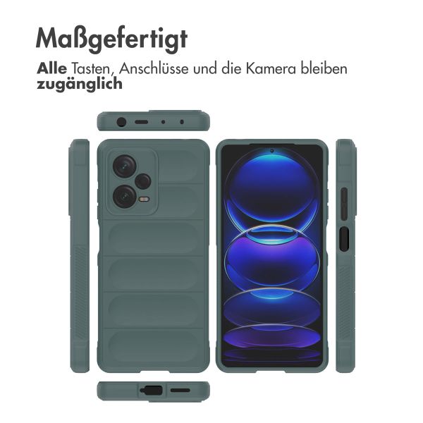 imoshion EasyGrip Backcover Xiaomi Redmi Note 12 Pro Plus - Dunkelgrün