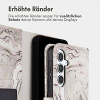 imoshion Design Klapphülle Samsung Galaxy A35 - Sandy Marble