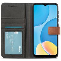 imoshion Luxuriöse Klapphülle Oppo A15 - Braun