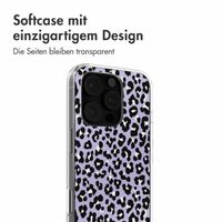 imoshion Design Hülle iPhone 16 Pro - Leopard Lilac