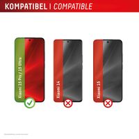 Displex Bildschirmschutzfolie Real Glass Full Cover Xiaomi 15 Ultra