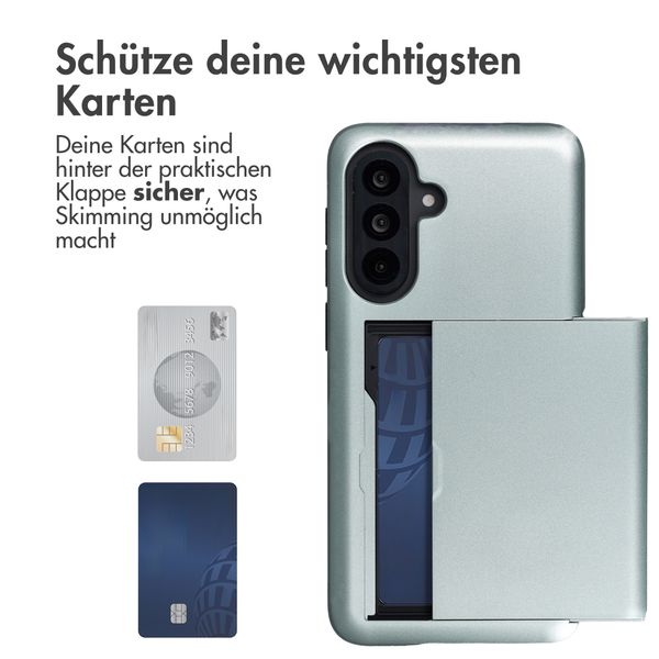 imoshion Backcover mit Kartenfach Samsung Galaxy A37 (5G) - Grün