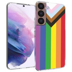 imoshion Design Hülle für das Samsung Galaxy S22 - Rainbow flag