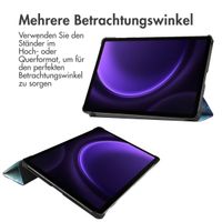 imoshion Design Trifold Klaphülle Samsung Galaxy Tab S9 11.0 Zoll / Tab S10 FE / S9 FE 10.9 Zoll - Space