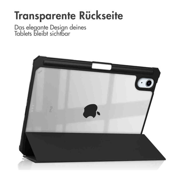 imoshion Trifold Hardcase Klapphülle iPad Mini 7 (2024) / iPad Mini 6 (2021)  - Schwarz