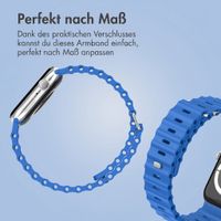 Accezz Ocean Armband für Apple Watch | 38/40/41/42 mm - Royal Blue
