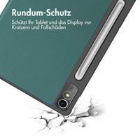 imoshion Trifold Klapphülle Lenovo Tab P12 - Dunkelgrün
