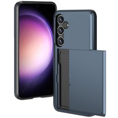 imoshion Backcover mit Kartenfach Samsung Galaxy S24 Plus - Dunkelblau