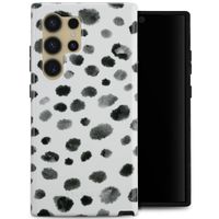 Selencia Vivid Tough Back Cover für das Samsung Galaxy S24 Ultra  - Trendy Leopard