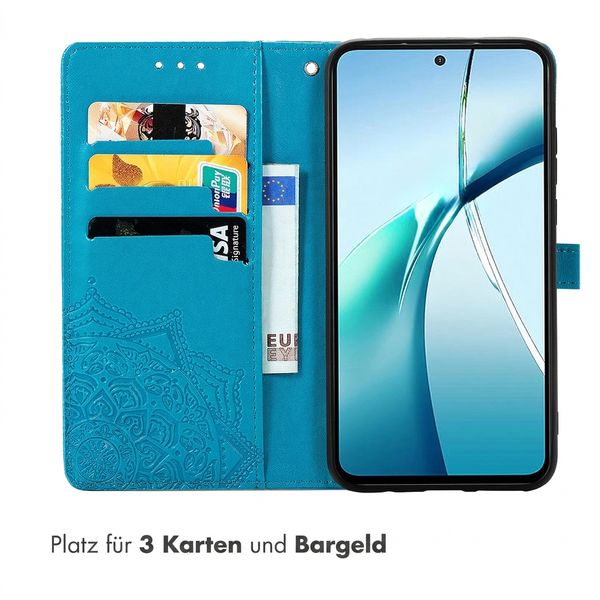 imoshion Mandala Klapphülle Xiaomi Poco X8 Pro - Türkis