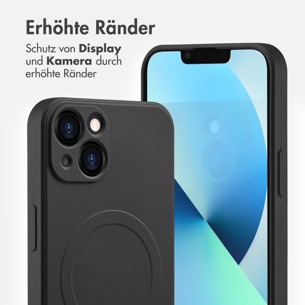 imoshion Color Back Cover mit MagSafe Apple iPhone 13 - Schwarz
