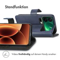 imoshion Luxuriöse Klapphülle Xiaomi 17 Pro Max - Dunkelblau