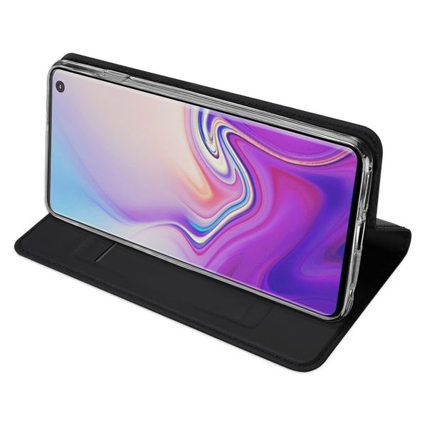 Dux Ducis Slim TPU Klapphülle Schwarz für das Samsung Galaxy S10