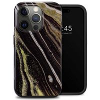 Selencia Vivid Tough Back Cover für das iPhone 15 Pro - Chic Marble