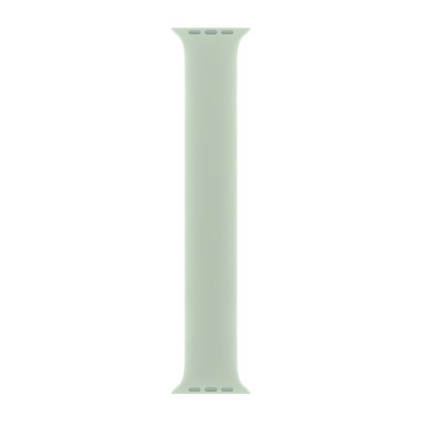 Apple Silikon Solo Loop für das  Apple Watch | 44/45/46/49 mm - Größe 12 - Mineral Green