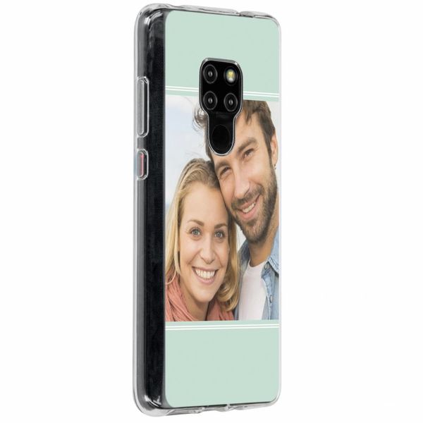 Gestalte deine eigene Huawei Mate 20 Gel Hülle - Transparent