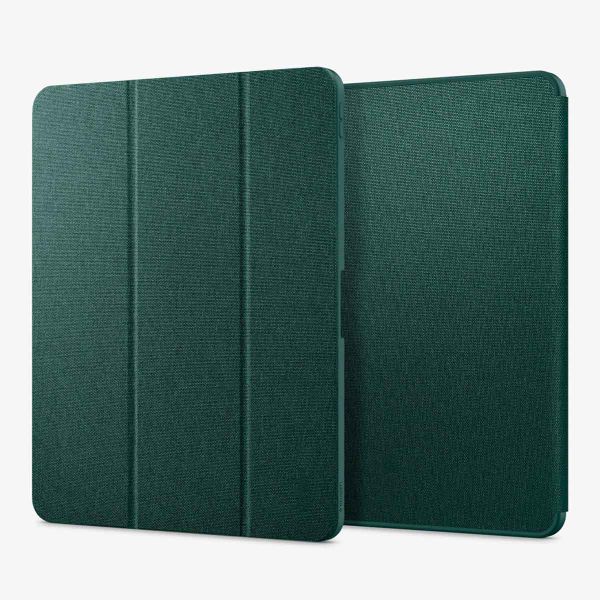 Spigen Urban Fit Klapphülle iPad Air 11 Zoll (2024) M2 / Air 5 (2022) / Air 4 (2020) - Midnight Green