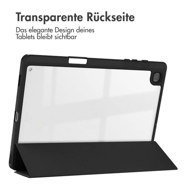 imoshion Trifold Hardcase Klapphülle Samsung Galaxy Tab S6 Lite (2020/2022/2024)  - Schwarz