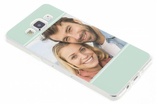 Gestalte deine eigene Samsung Galaxy A5 Gel Hülle - Transparent