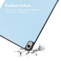 imoshion Trifold Klapphülle Apple iPad 11 (2025) 11 Zoll A16 / iPad 10 (2022) 10.9 Zoll - Hellblau