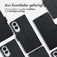 Accezz Wallet TPU Klapphülle Samsung Galaxy S25 Edge - Schwarz