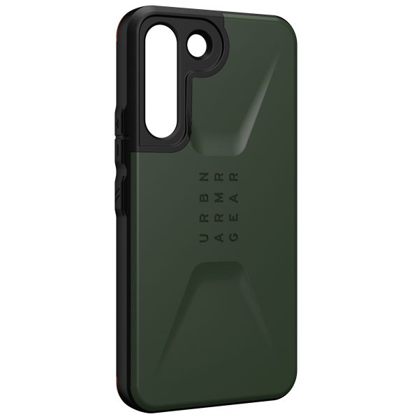 UAG Civilian Backcover für das Samsung Galaxy S22 - Olive