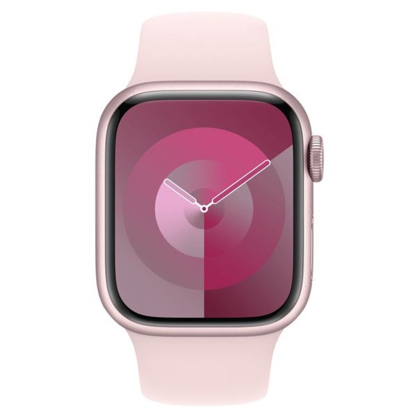 Apple Sport Armband für das  Apple Watch Series 1 t/m 9 / SE (38/40/41 mm) | Series 10 / 11 (42 mm) - Größe M/L - Light Pink