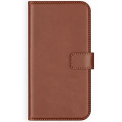 Selencia Echtleder Klapphülle Apple iPhone 11 Pro - Hellbraun