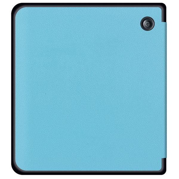 imoshion Slim Hard Case Sleepcover mit Stand für das Kobo Libra H2O - Hellblau