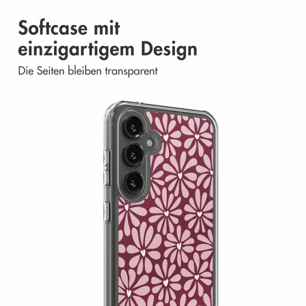 imoshion Design Hülle Samsung Galaxy S23 FE - Bloom Love Blush