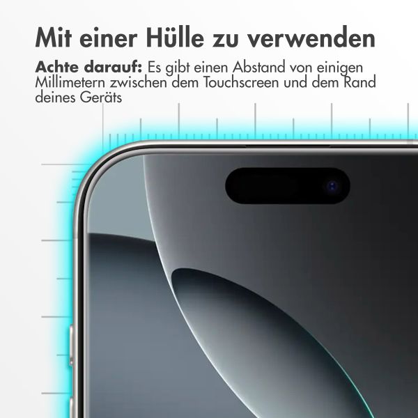 Accezz Screen Protector aus gehärtetem Glas Apple iPhone Air