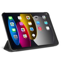 Decoded Textured Sillicon Slim Cover für das iPad 10 (2022) 10.9 Zoll - Charcoal