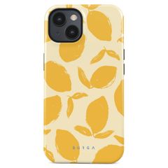 Burga Tough Back Cover für das Apple iPhone 15 - Lemon Tart
